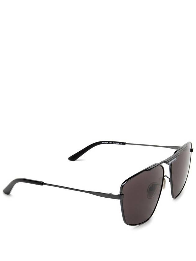 Eyewear BB0246SA Tag 20 Navigator Metal Sunglasses Black Gray - BALENCIAGA - BALAAN 3