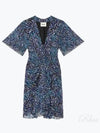 Vivienne Short Dress Midnight - ISABEL MARANT ETOILE - BALAAN 2