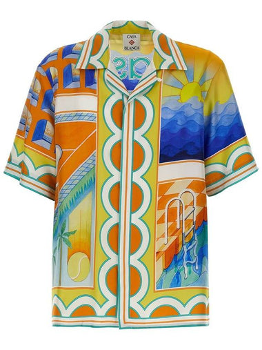 Casablanca 'Surreal Pool' Shirt - CASABLANCA - BALAAN 1