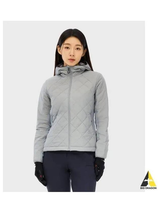 MERRELL WOMEN quilted padded jacket GRAY - MERRYMOTIVE - BALAAN 1