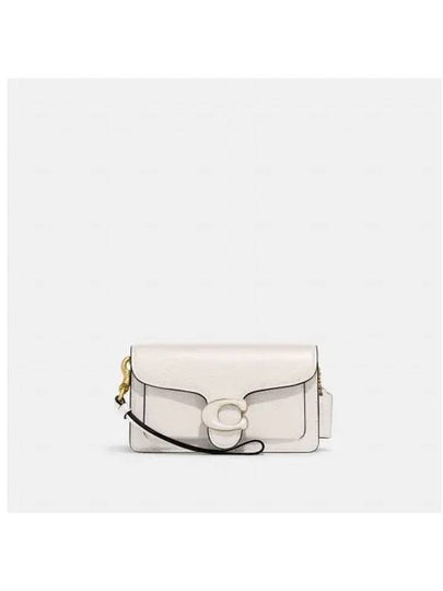 Tabby Wristlet Cross Bag White - COACH - BALAAN 2