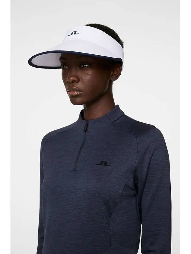 Women s Steffi Golf Midlayer Navy Melange GWJS10982 6881 - J.LINDEBERG - BALAAN 3