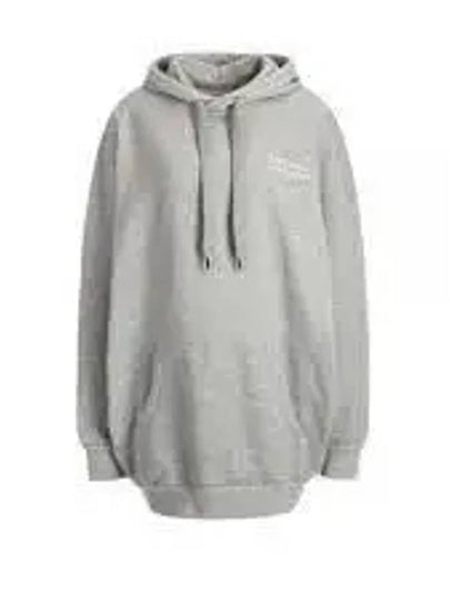 Solena Embroidered Logo Oversized Hoodie Ecru - ISABEL MARANT - BALAAN 2