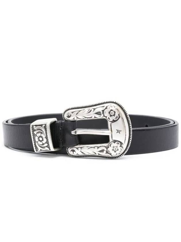 24 ss Leather Belt GWA00402A00013390100 B0650980102 - GOLDEN GOOSE - BALAAN 2