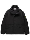 Logo Light Soft Shell Jacket Black - STONE ISLAND - BALAAN 2