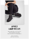 Triangle Logo Winter Boots Black - PRADA - BALAAN 6