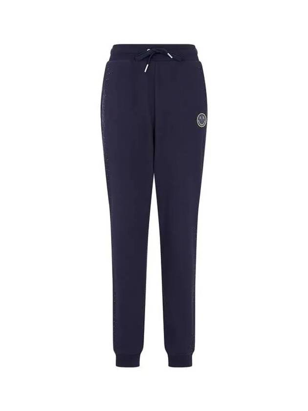 Women s Smiley Cubic Jogger Pants Navy 271115 - ARMANI EXCHANGE - BALAAN 1