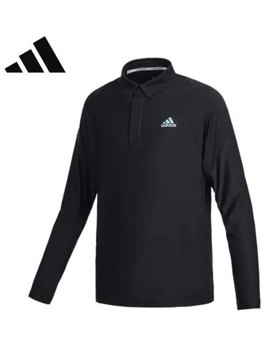 HG4114 Stretch Long Sleeve Polo Shirt - ADIDAS GOLF - BALAAN 1