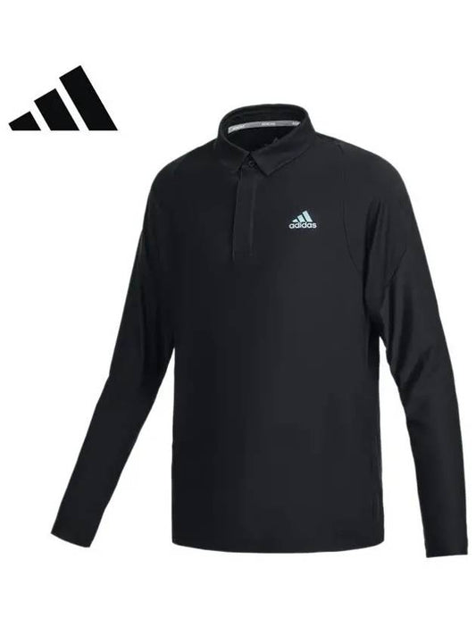 HG4114 Stretch Long Sleeve Polo Shirt - ADIDAS GOLF - BALAAN 1