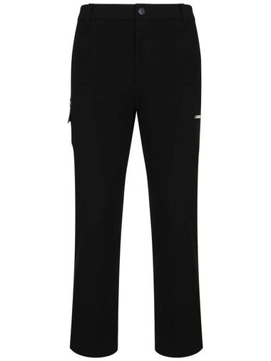 Logo point straight pants BK - PASSARDI - BALAAN 1