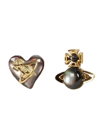 Thomasina Brass Earrings Gold - VIVIENNE WESTWOOD - BALAAN 1