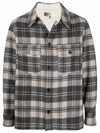 Gervon Check Cotton Shirt Jacket Ecru Black - ISABEL MARANT - BALAAN 2