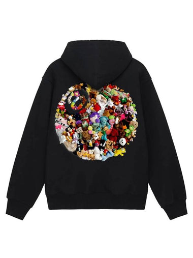 plush hood black men - STUSSY - BALAAN 1