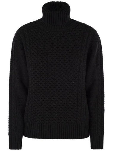 Turtleneck jumper with special workmanship - FABIANA FILIPPI - BALAAN 1