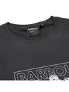 Brett Short Sleeve T-Shirt Dark Grey - BARBOUR - BALAAN 5