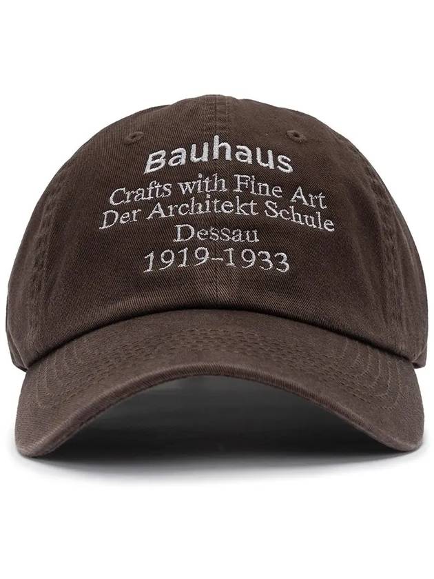 BAUHAUS WASHED BALL CAP IMPDBR - POLYGRAM - BALAAN 4