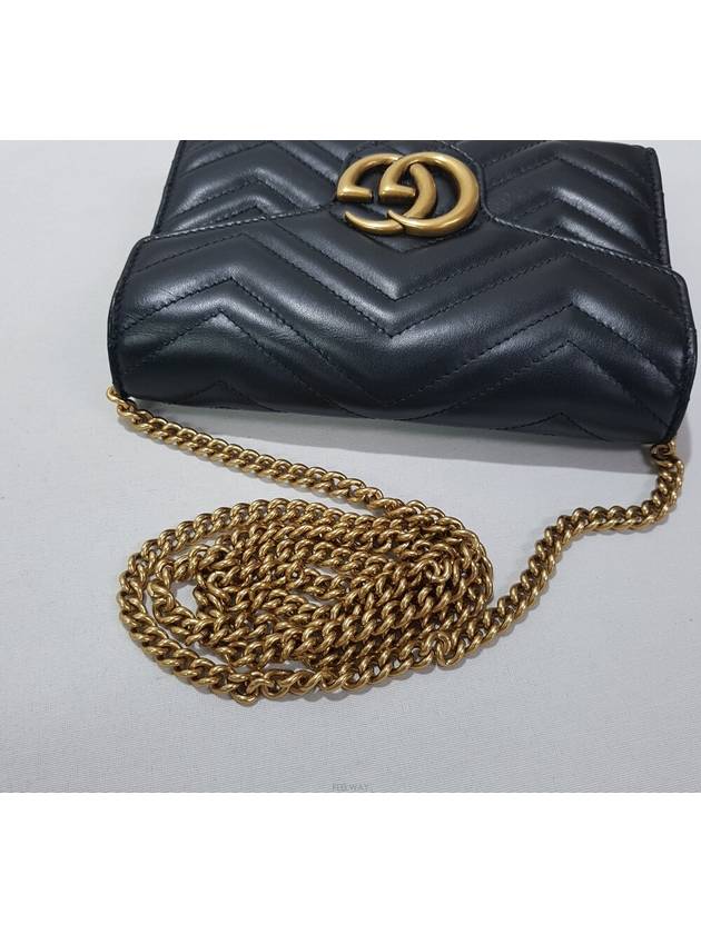 GG Marmont Matelasse mini chain bag 474575 - GUCCI - BALAAN 6