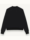 Logo Patch Sweatshirt Black - COLMAR - BALAAN 6