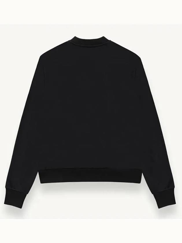 Logo Patch Sweatshirt Black - COLMAR - BALAAN 6