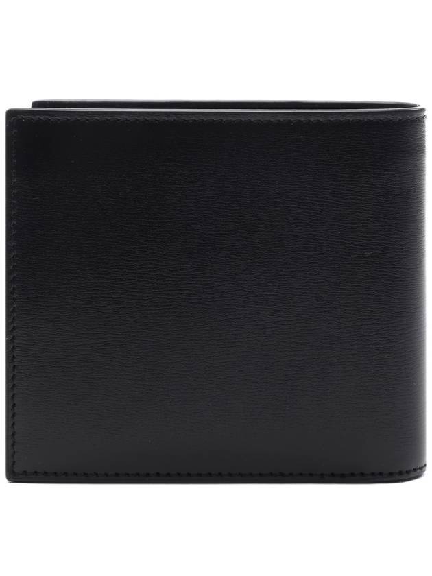 Tiny Monogram Half Wallet Black Gold - SAINT LAURENT - BALAAN 5