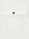 Lamy Button Pocket Long Sleeve Shirt White - STONE ISLAND - BALAAN 4