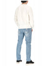 Men's Cotton Fleece Sweatshirt White - CP COMPANY - BALAAN.