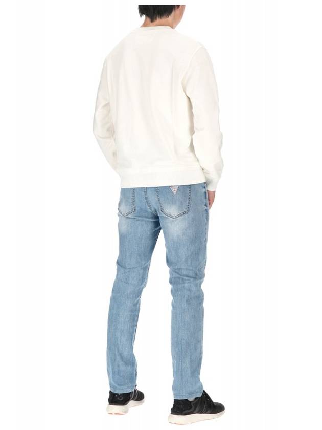 Men's Cotton Fleece Sweatshirt White - CP COMPANY - BALAAN.