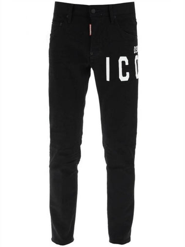 Wash Icon Skinny Jeans Black - DSQUARED2 - BALAAN 1