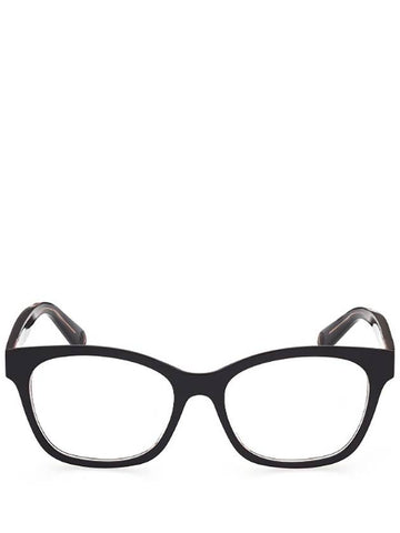 Eyewear Square Eyeglasses Black - MONCLER - BALAAN 1