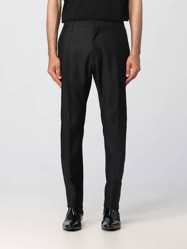 Dsquared2 pants in wool and silk - DSQUARED2 - BALAAN 1