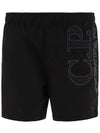 Big Logo Swim Shorts Black - CP COMPANY - BALAAN 2