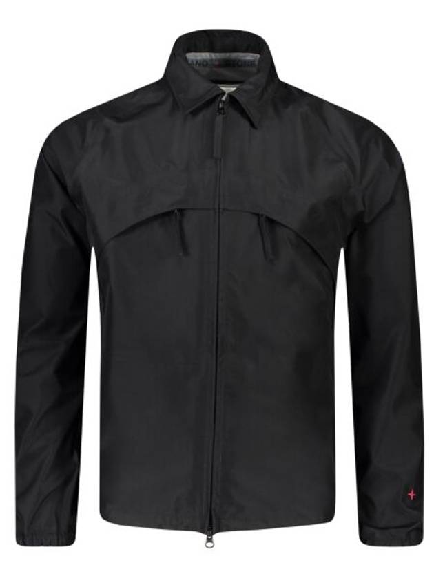 Gore-Tex Marina Recycled Zip-Up Jacket Black - STONE ISLAND - BALAAN 2