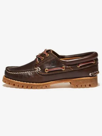 Women s Classic 3 Eye Boat Shoes BROWN - TIMBERLAND - BALAAN 1