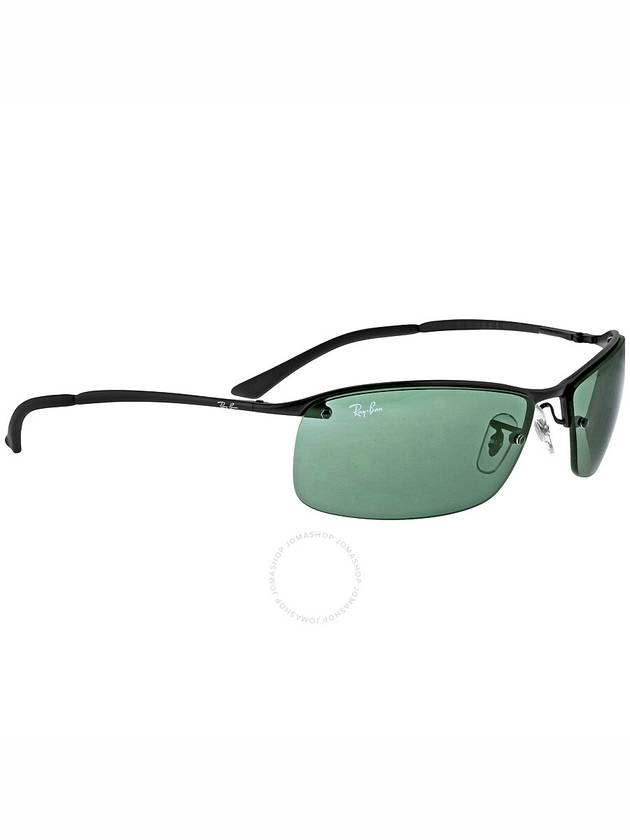 Eyewear Rectangle Sunglasses Green Black - RAY-BAN - BALAAN 3