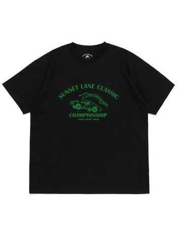 CHAMPION BUNNY T SHIRTS BLACK - POLYGRAM - BALAAN 1