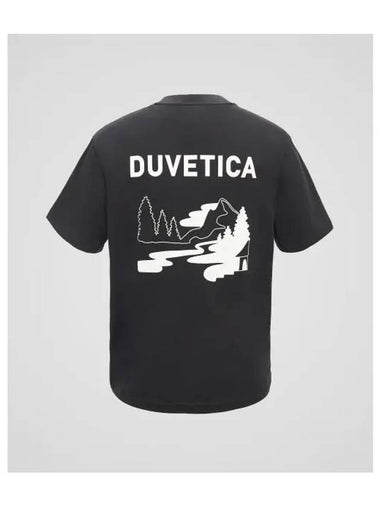 Toqua Black Unisex Top - DUVETICA - BALAAN 1