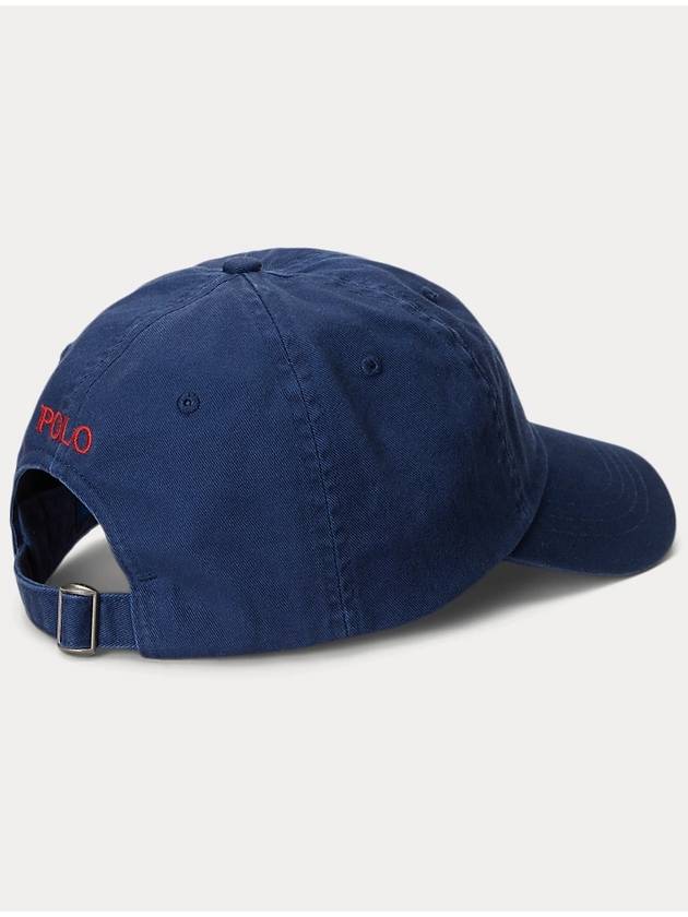 Embroidered Pony Ball Cap Navy - POLO RALPH LAUREN - BALAAN 3