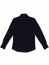 Navy cotton spandex long sleeve southern shirt SH126 - IKALOOOK - BALAAN 2