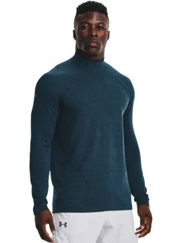 Cold Gear Rush Seamless Mock Neck 1356607 413 - UNDER ARMOUR - BALAAN 1