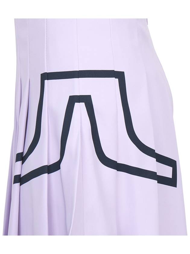 Naomi Pleated Skirt Lavender - J.LINDEBERG - BALAAN 10