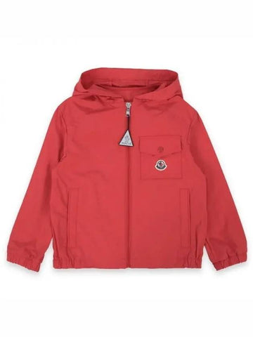 Kids EBO Wappen Patch Pocket Jacket Red 1A00089 54A91 45B 8 10A 270144 1101789 - MONCLER - BALAAN 1