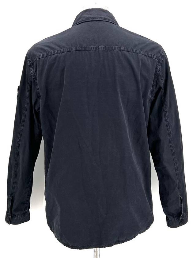 Garment dyed overshirt - STONE ISLAND - BALAAN 6