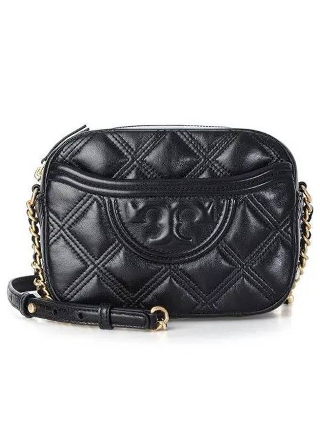 Fleming Soft Camera Cross Bag Black - TORY BURCH - BALAAN 3