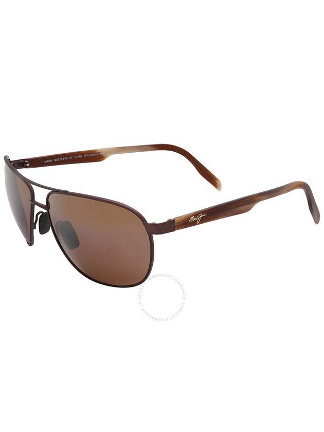 Maui Jim Castles HCL Bronze Pilot Unisex Sunglasses H728-01M 61 - MAUI JIM - BALAAN 3