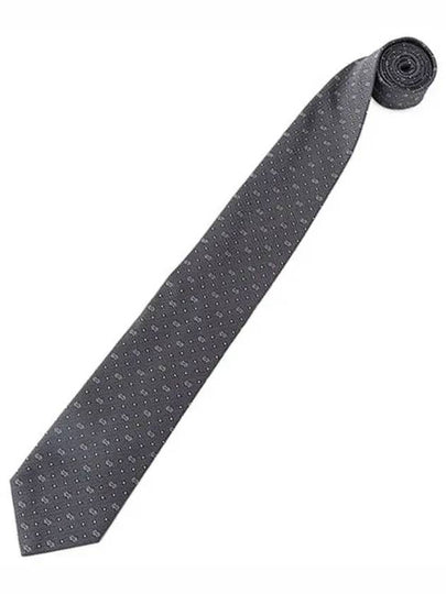 GG Dot Pattern Silk Tie Navy - GUCCI - BALAAN 2