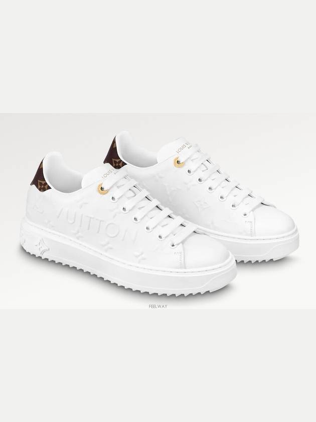 Time Out Low Top Sneakers White - LOUIS VUITTON - BALAAN 3