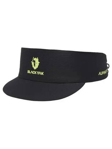 BLACKYAK sun visor hairband BK - BLACKBROWN - BALAAN 1