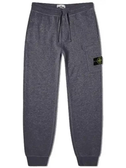 741564551 V0M67 Wappen Patch Cotton Sweat Jogger Pants Dark Gray Men s TLS 270847 - STONE ISLAND - BALAAN 1