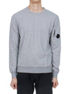 Light Fleece Sweatshirt Grey - CP COMPANY - BALAAN 3