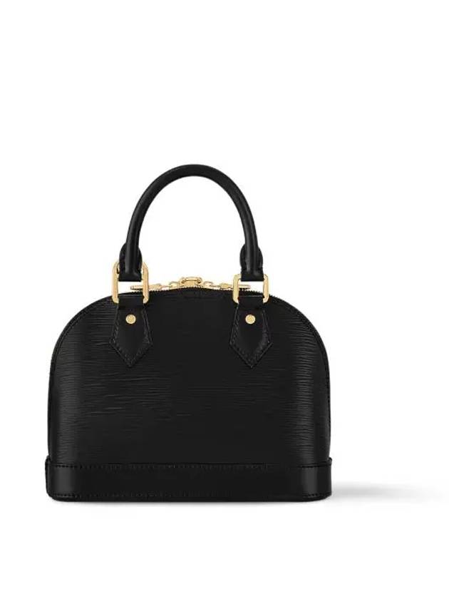 Alma BB LV Tote Bag Black - LOUIS VUITTON - BALAAN 6